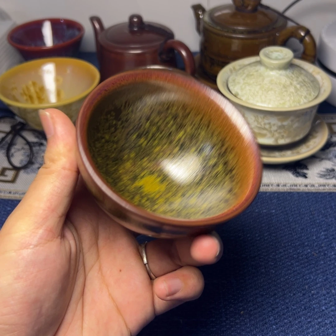 建阳建盏喝茶主人杯