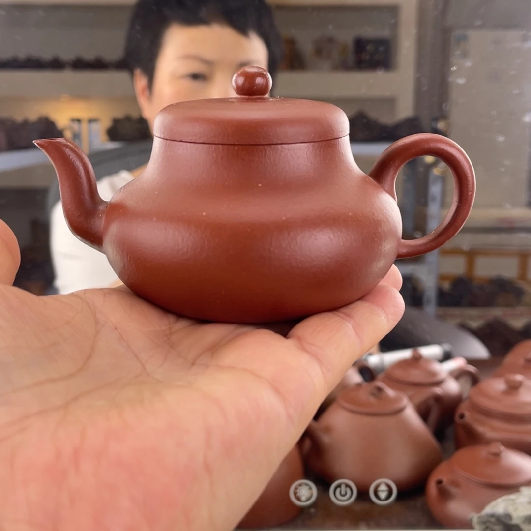 茶壶紫砂小煤窑朱泥君德150cc