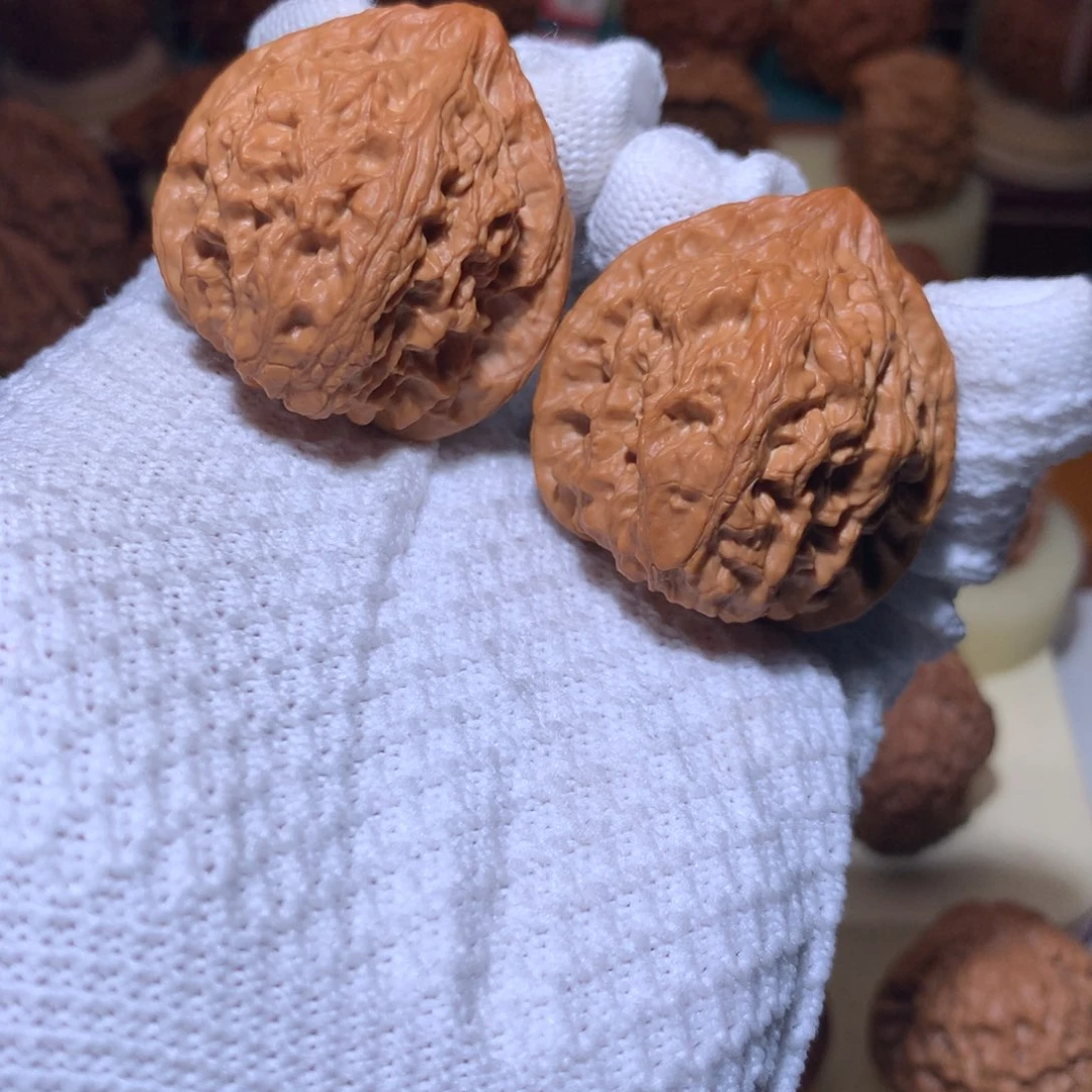 文玩核桃把件全品火焰马蹄