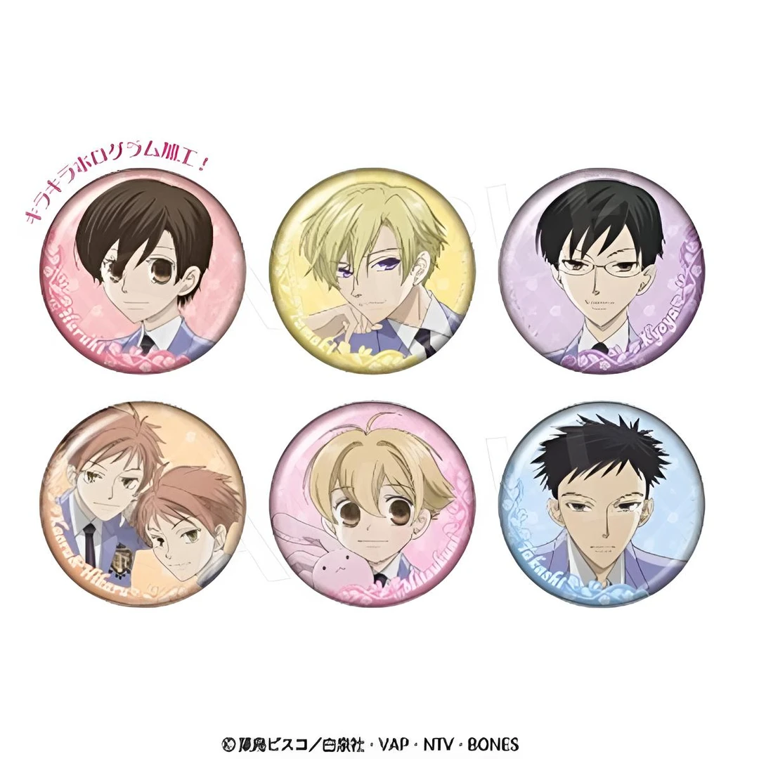 【日谷】樱兰高校男公关部 天空树吧唧徽章盲盒