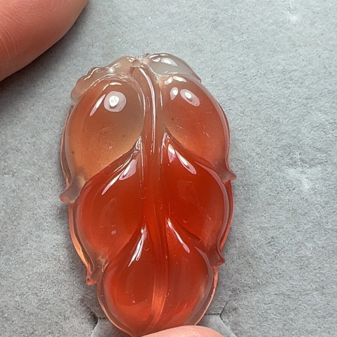 南红玛瑙未镶嵌吊坠