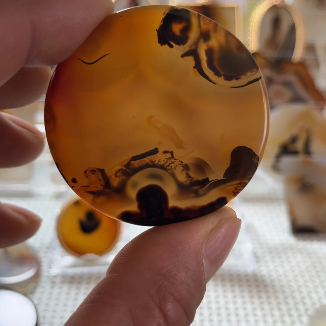 玛瑙/玉髓未镶嵌吊坠(不含链)