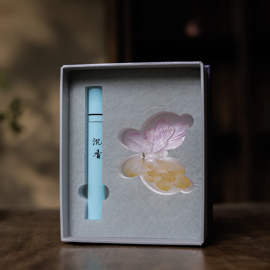 【见珊】蝶恋花-引蝶-琥粉渐变金（心缘0098）