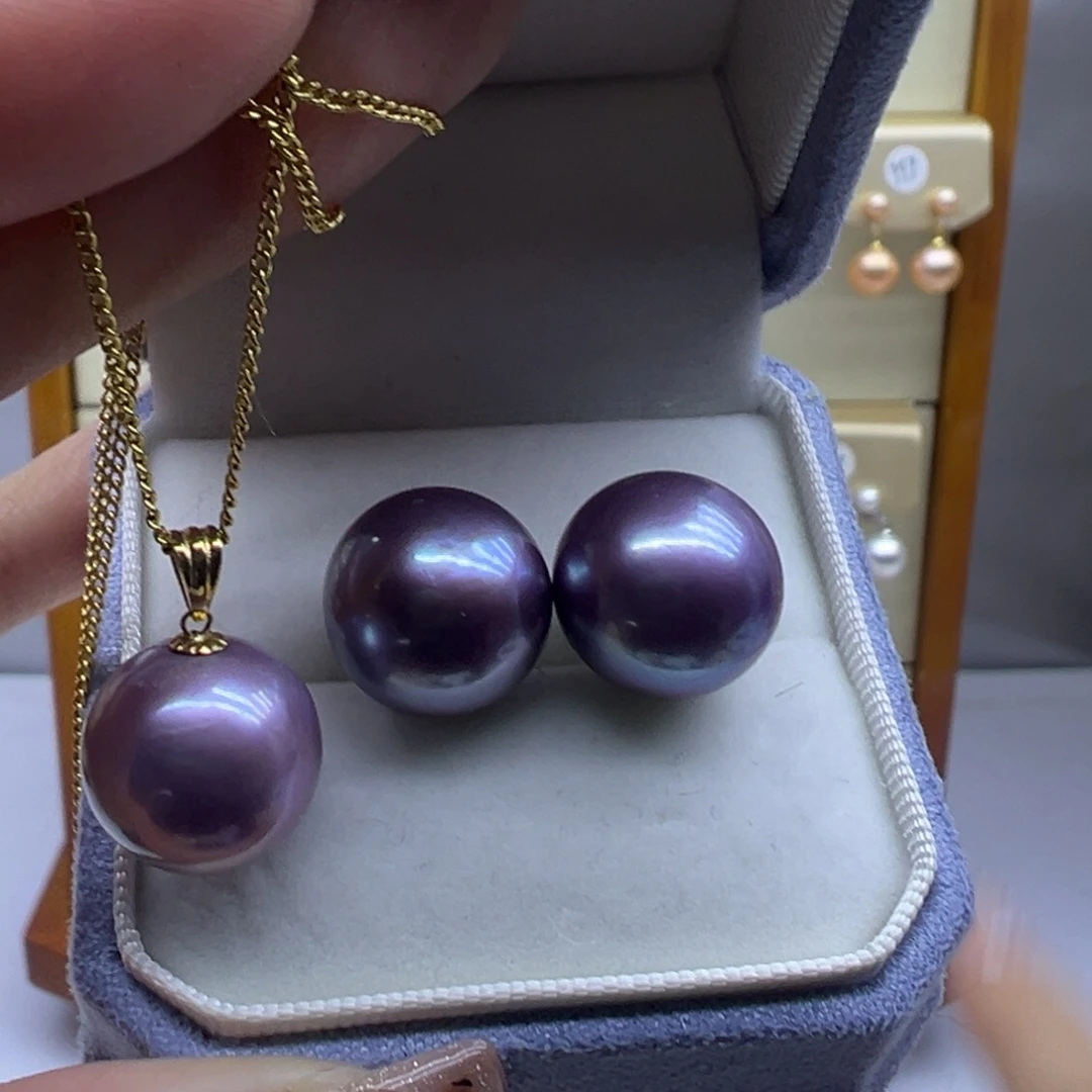 吊坠(赠链)18K金镶嵌淡水珍珠