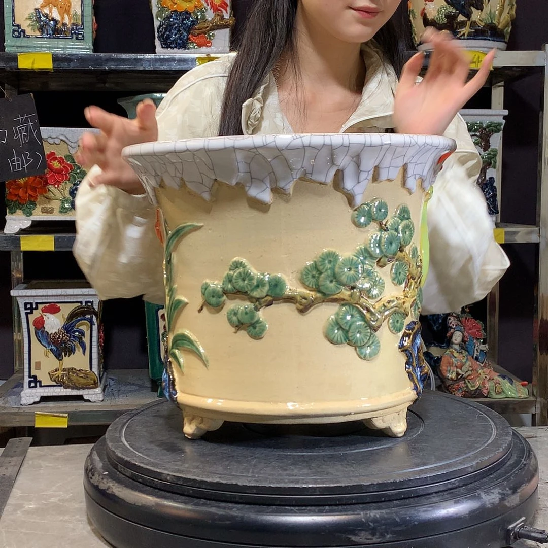 轩***件石湾盆石湾盆石湾盆