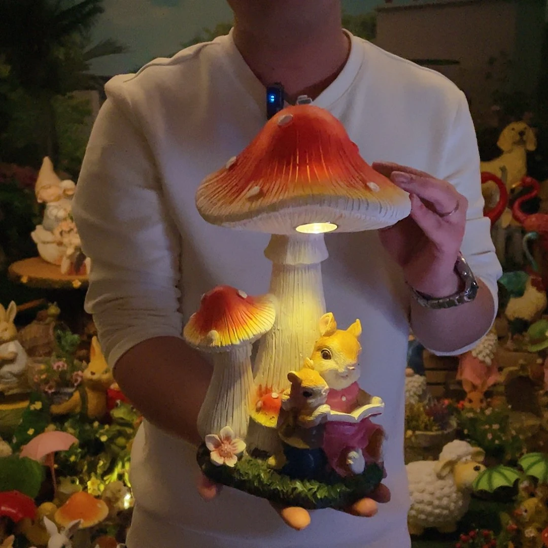 红陶花园庭院摆件