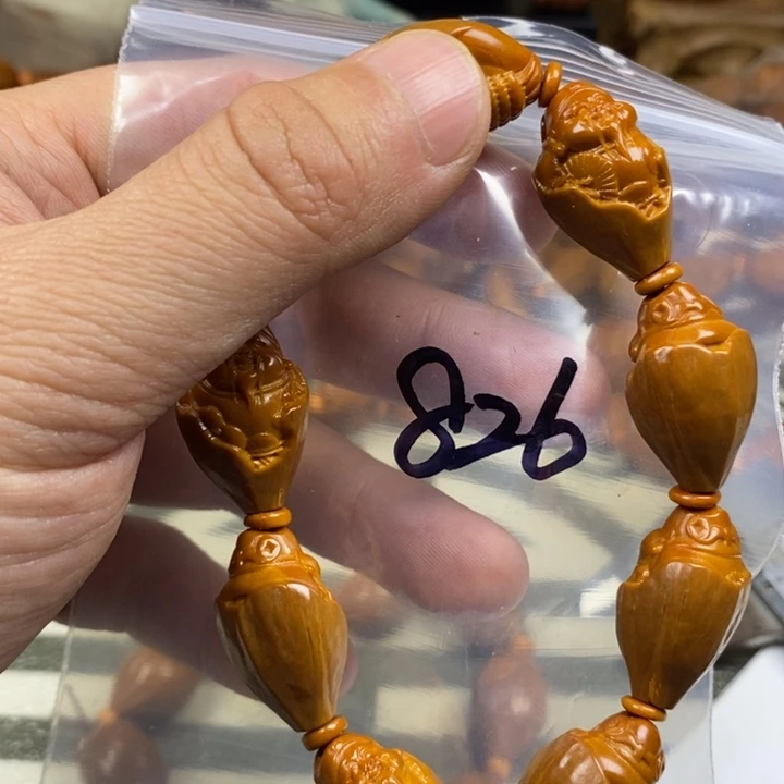 橄榄核手串/手链橄榄核雕工艺手串