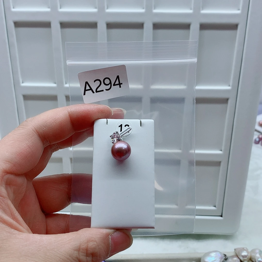 合金淡水珍珠吊坠(不含链)