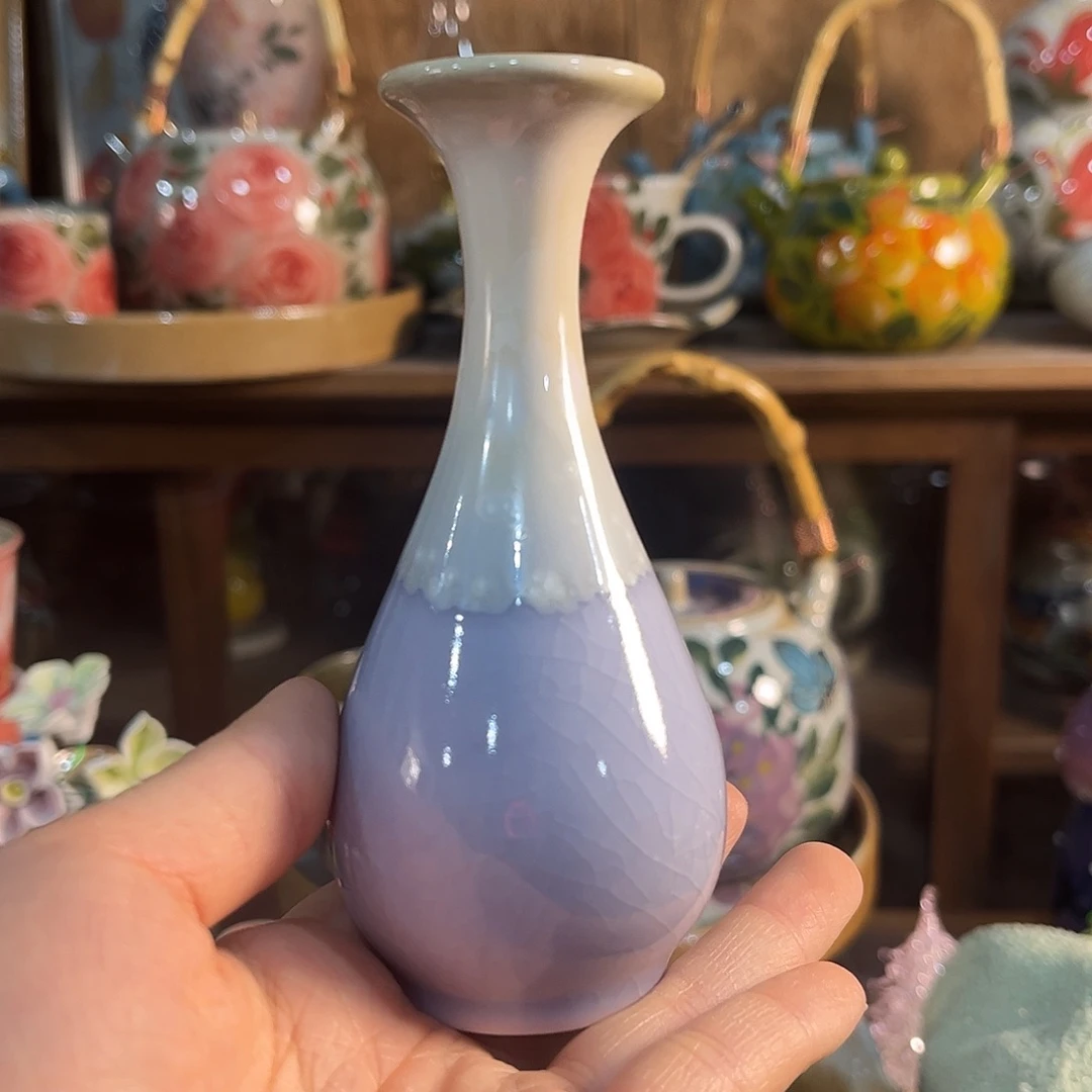 陶泥景德镇手工手绘高温釉下彩
