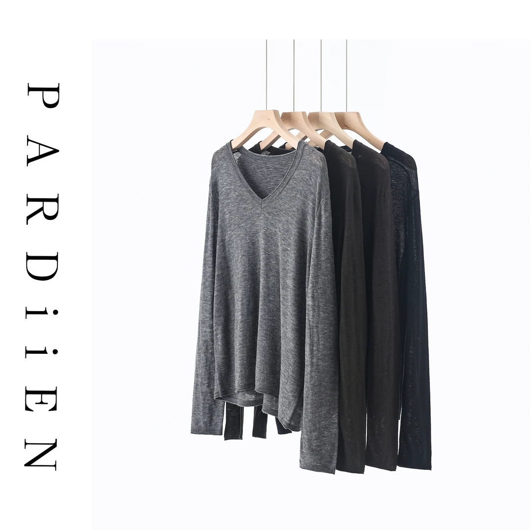 【北总严选】帕迪恩水溶丝毛V领打底衫25PD-2266389