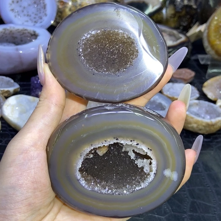 珠宝半成品未镶嵌水晶聚宝盆
