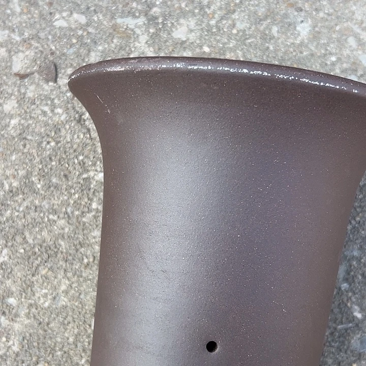 21促销紫泥花盆花盆