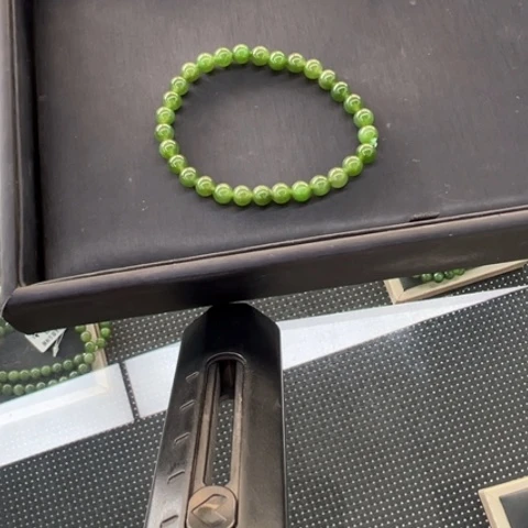 项链未镶嵌和田玉（碧玉）和田玉碧玉手串