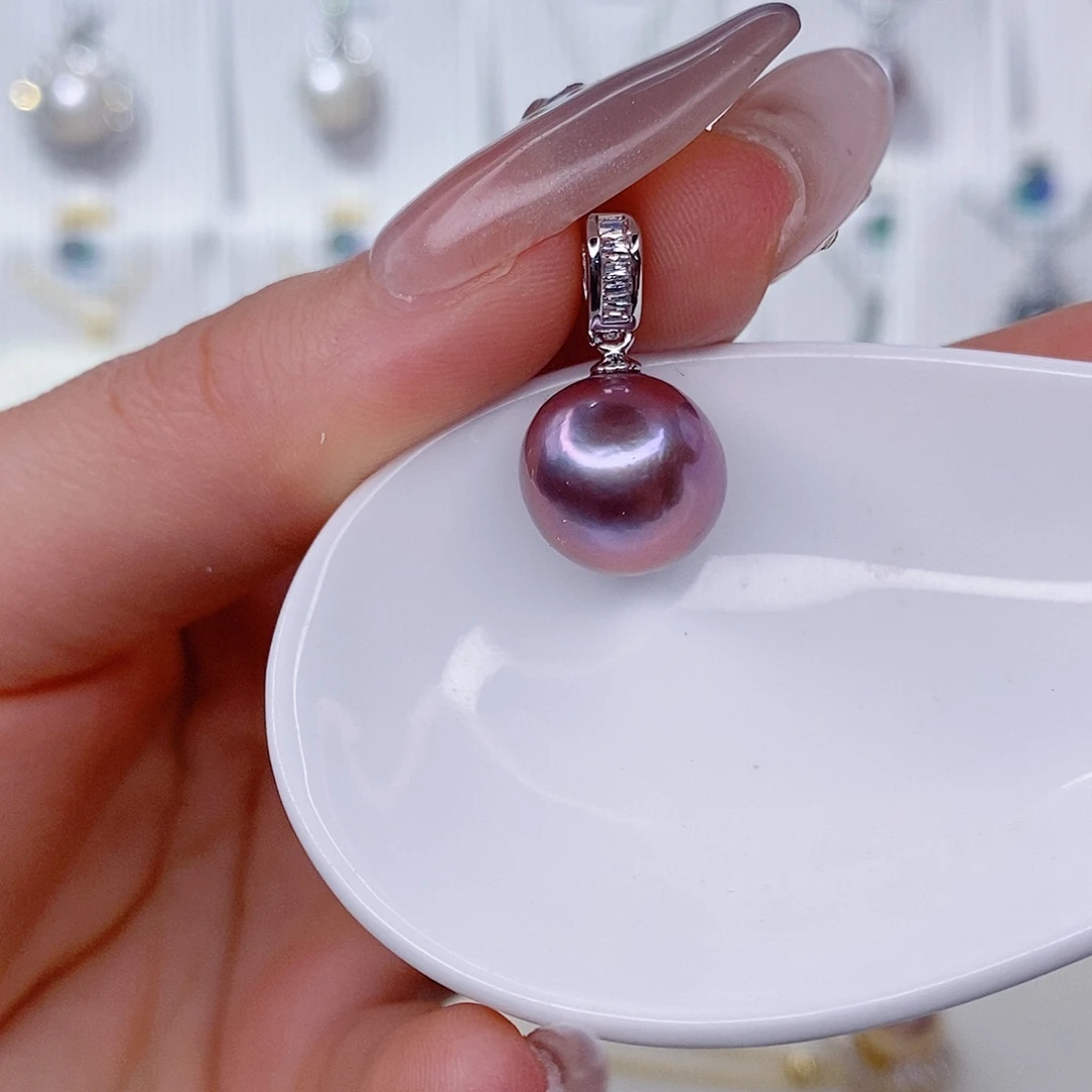未镶嵌淡水珍珠吊坠(赠链)