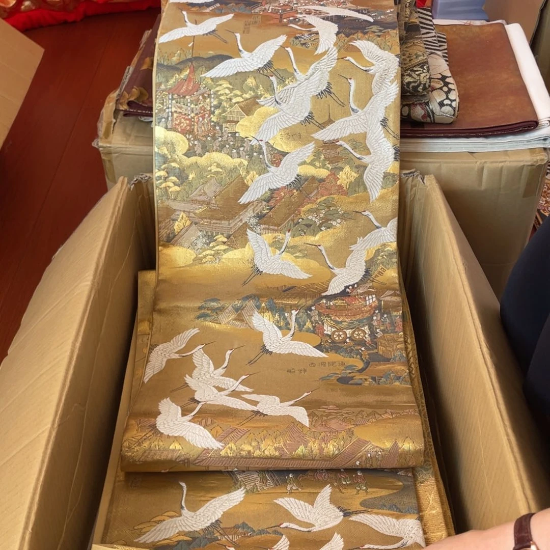 刺绣唐锦桑蚕丝正绢面料