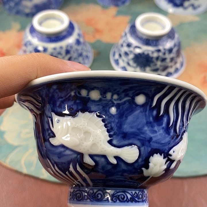 杯现代全手工全手绘茶具16888888