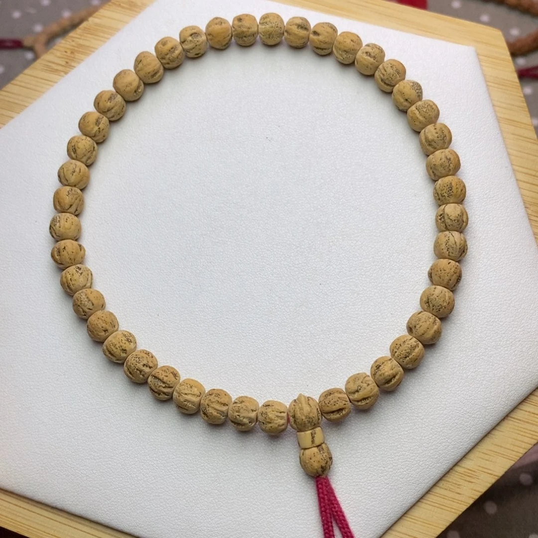 柏香籽/百香籽吊坠手作热振原桩微磨7.3-7.5