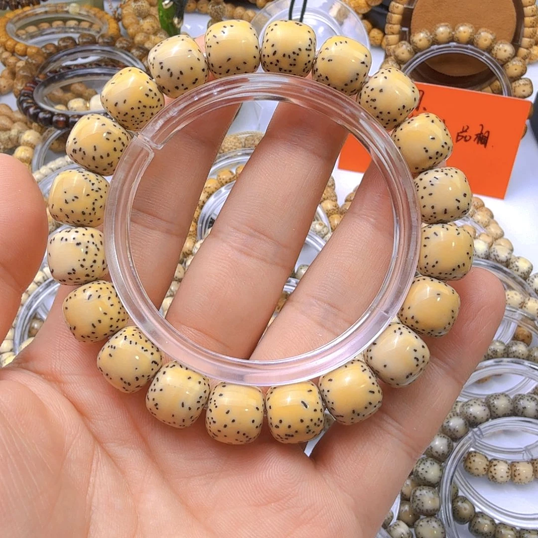 星月菩提手串就*玩12侧留白