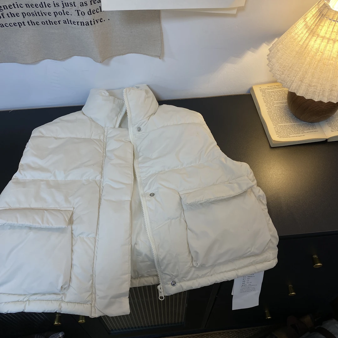 1908时尚潮流百搭洋气流行秋冬男女童棉马甲