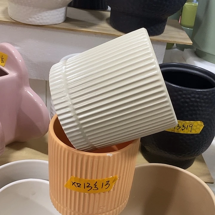 陶摆件陶盆有孔 瑕疵介意勿拍