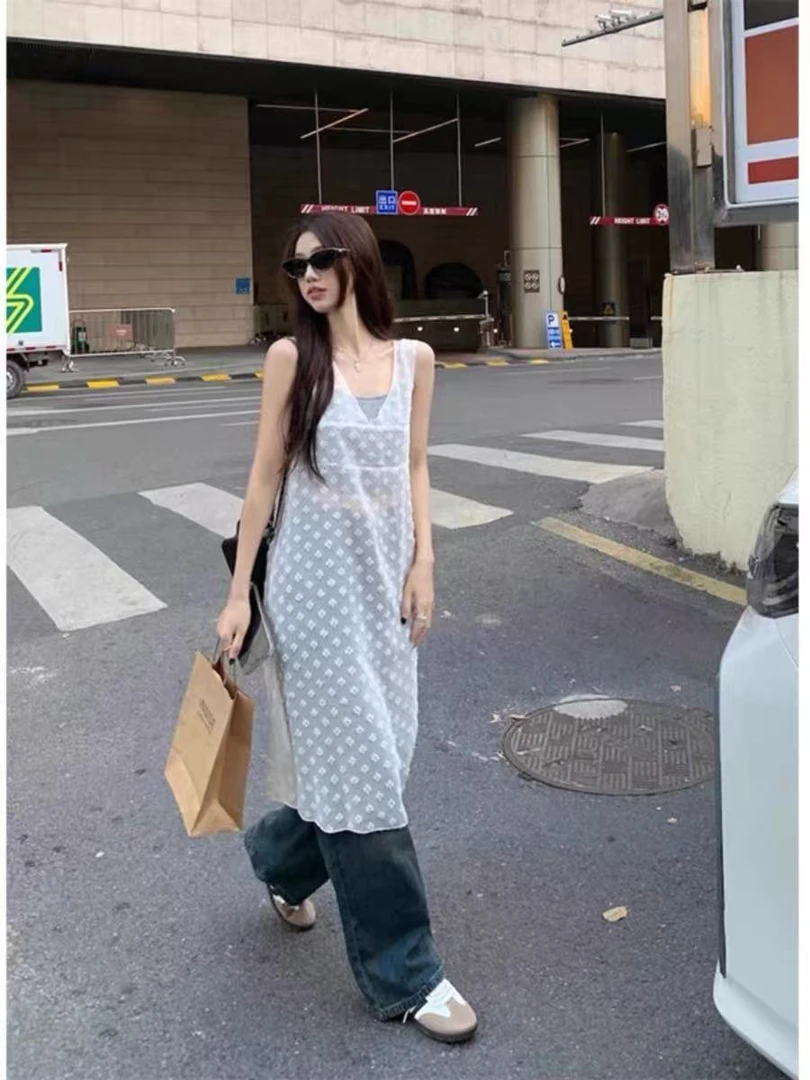 【P•T意法-画树】NN316-时尚单件背带裙显瘦气质夏季