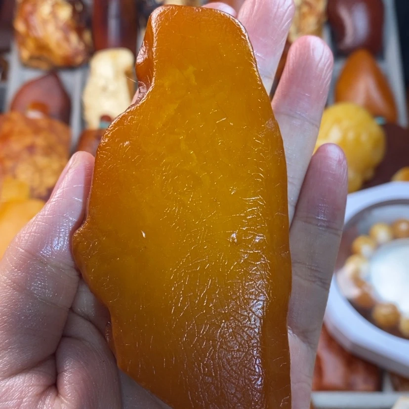 【闪购商品】定制琥珀包*裸石。