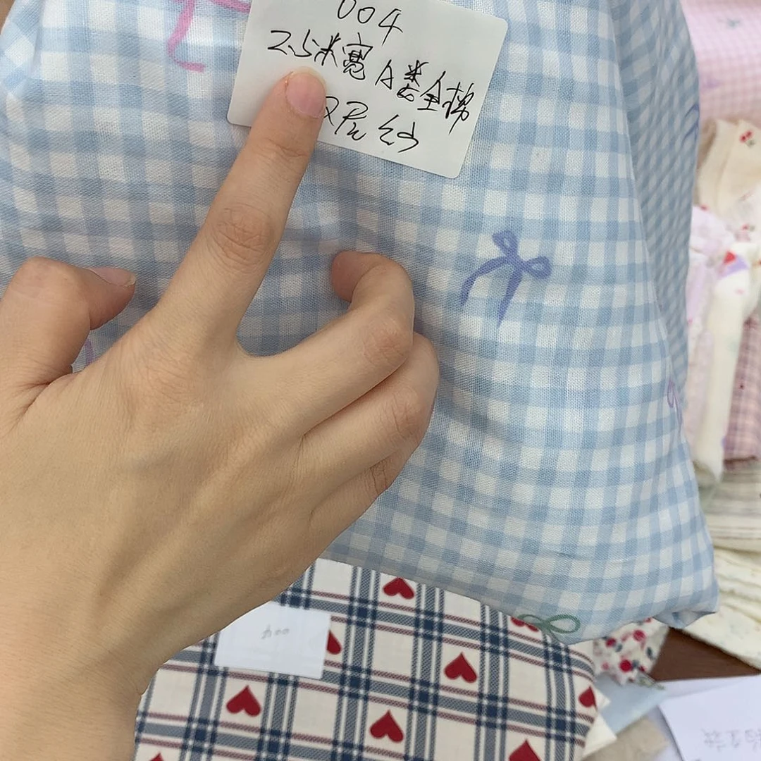 棉004母婴A类全棉双层纱2.5米宽