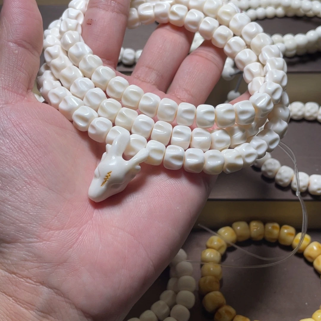 私***朵鹿骨手串/手链鹿角10百香108小鹿