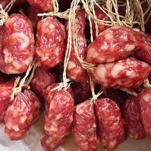 粒粒肠广式广东广州增城正果特产正宗咸香味短肠香肠煲仔饭爆汁肠
