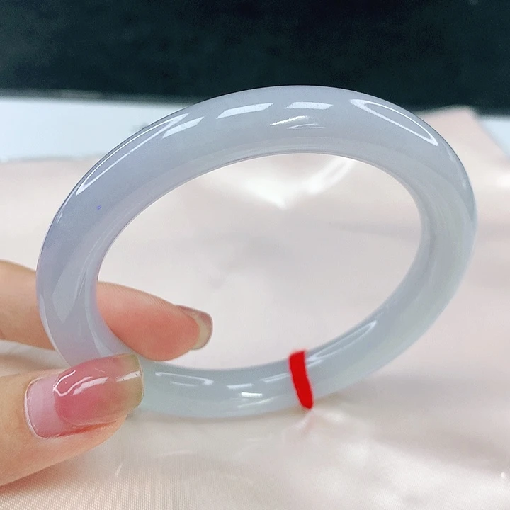 翡翠未镶嵌手镯圈57.3，79064