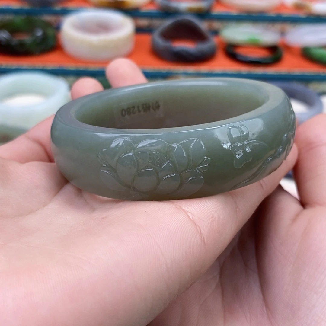 和田玉手镯 57.78未镶嵌