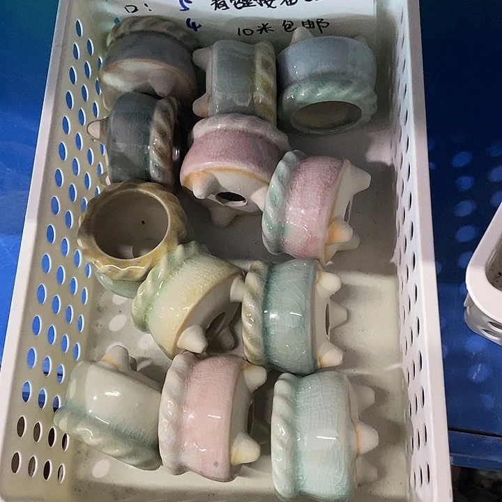 红陶【满10米包邮默认微瑕疵】4个浮力