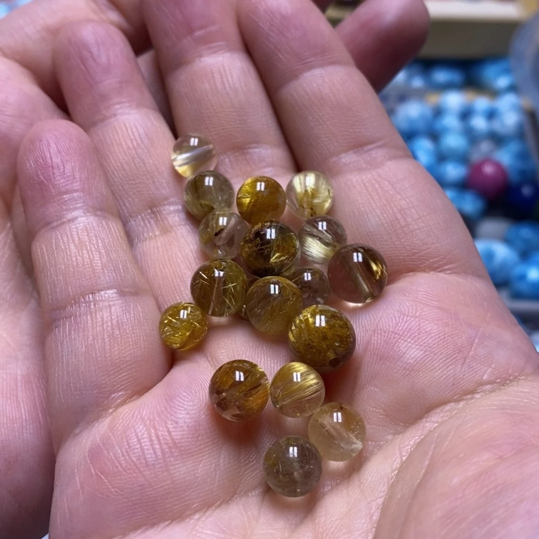 未镶嵌针钠钙石（海纹石）颈饰?****_