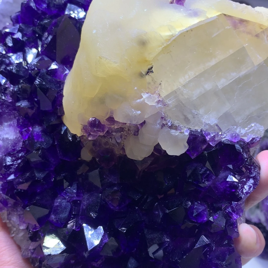 紫晶摆件未镶嵌紫晶