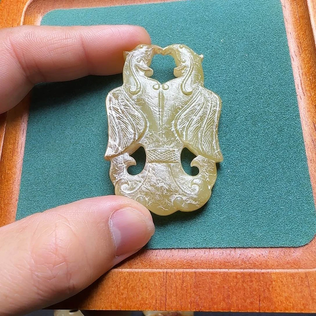 城***事和田玉（糖玉）未镶嵌挂件