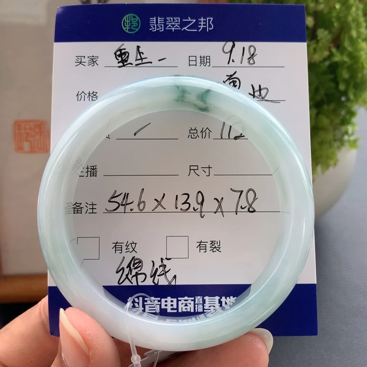 未镶嵌手镯翡翠翡翠手镯54+