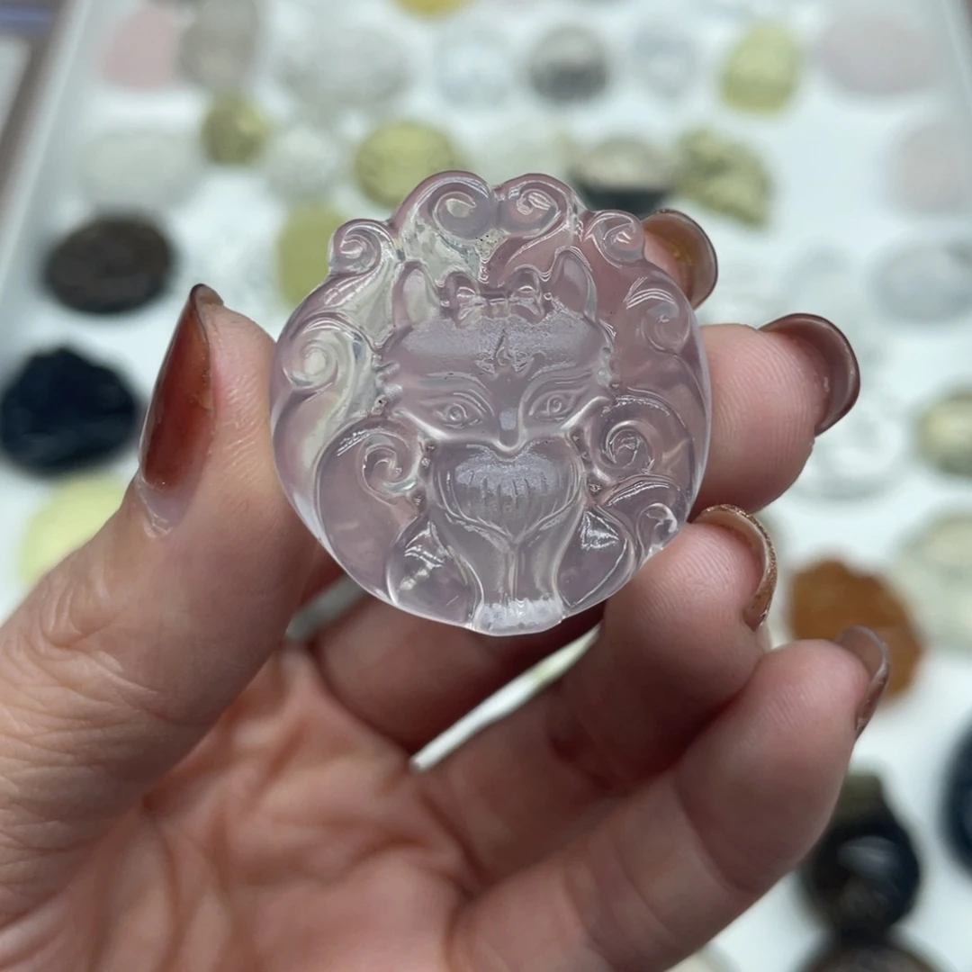 水晶吊坠(不含链)未镶嵌煎****子