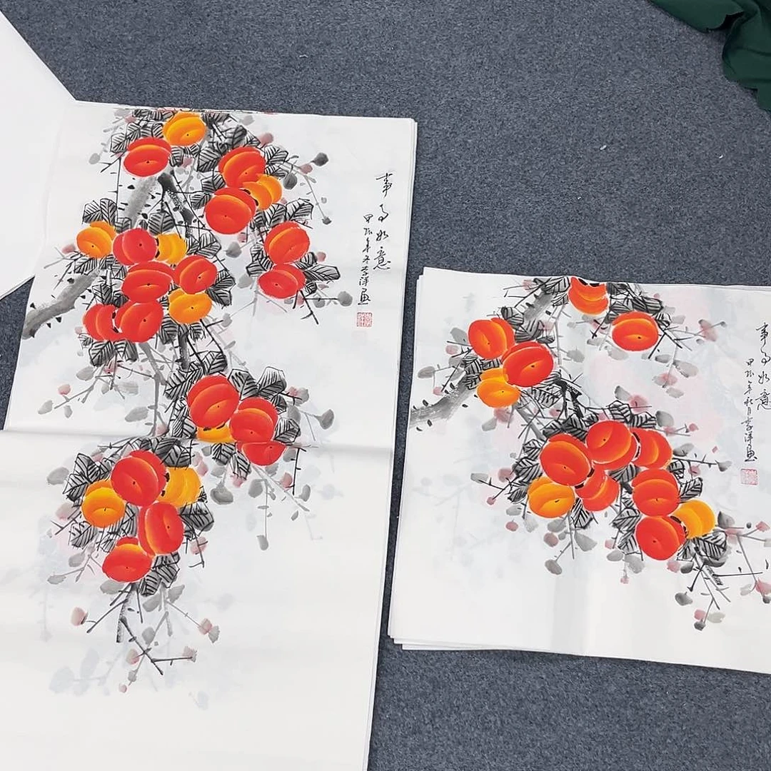 国画宣纸国画作品纯手绘