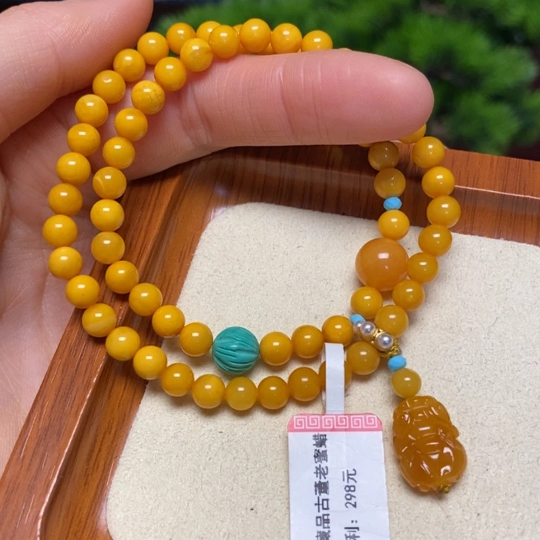 【闪购商品】手链蜜蜡未镶嵌手串