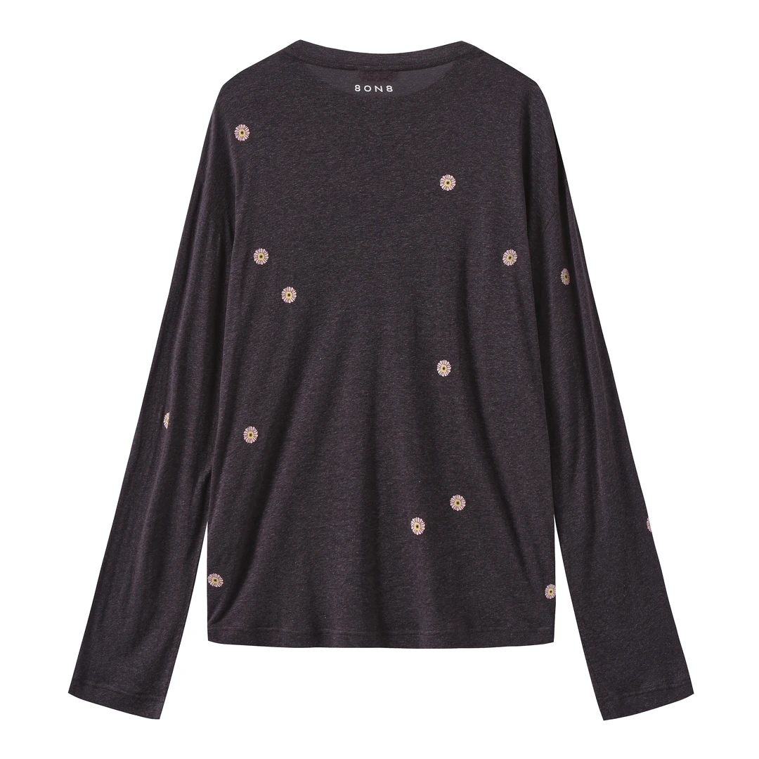 8ON8设计师品牌25春夏新品沙漠之花轻薄长袖T恤SOLSOL买手店