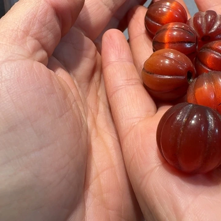 沉***金玛瑙/玉髓未镶嵌颈饰