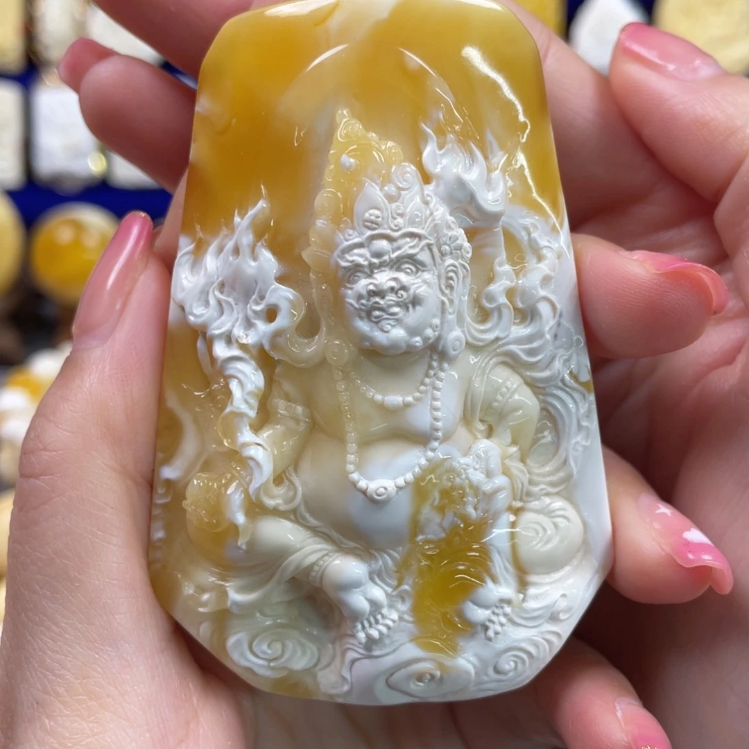 蜜蜡裸石未镶嵌琥珀蜜蜡