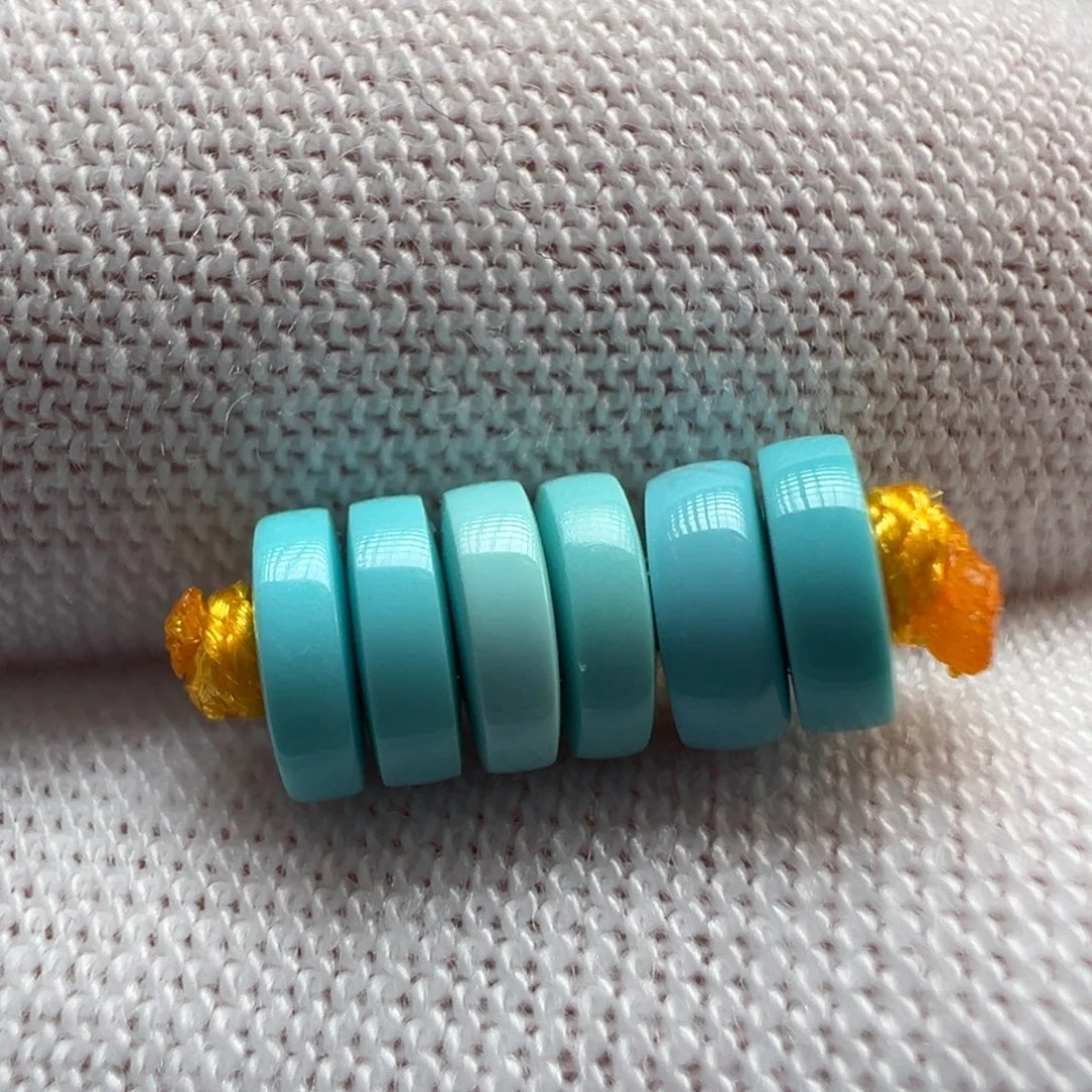 绿松石未镶嵌配饰5*1.5