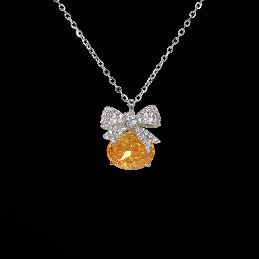 坠链均925银合成锆石 ——木木（SY5230）AL1-0052B 项链45厘米