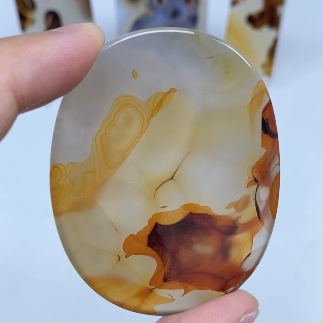 玛瑙/玉髓未镶嵌珠宝半成品