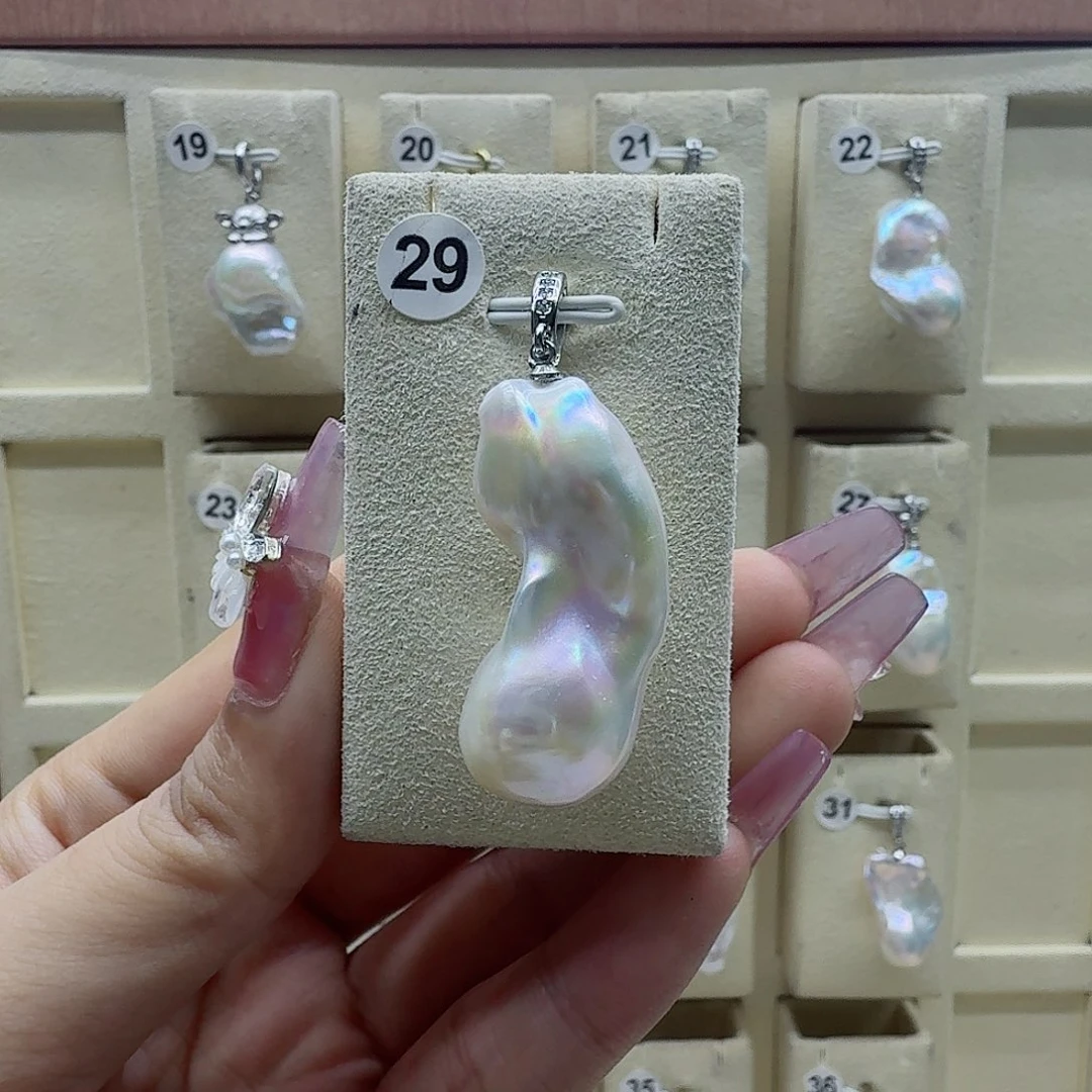 颈饰淡水珍珠合金