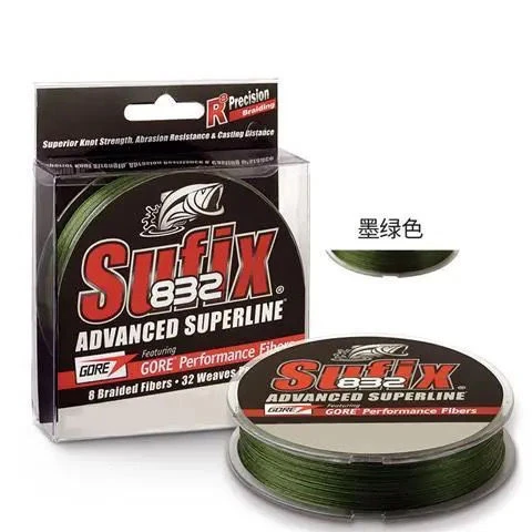 Sufix梭飞士832大力马线8股PE线编织线顺滑耐磨路亚鱼线主线