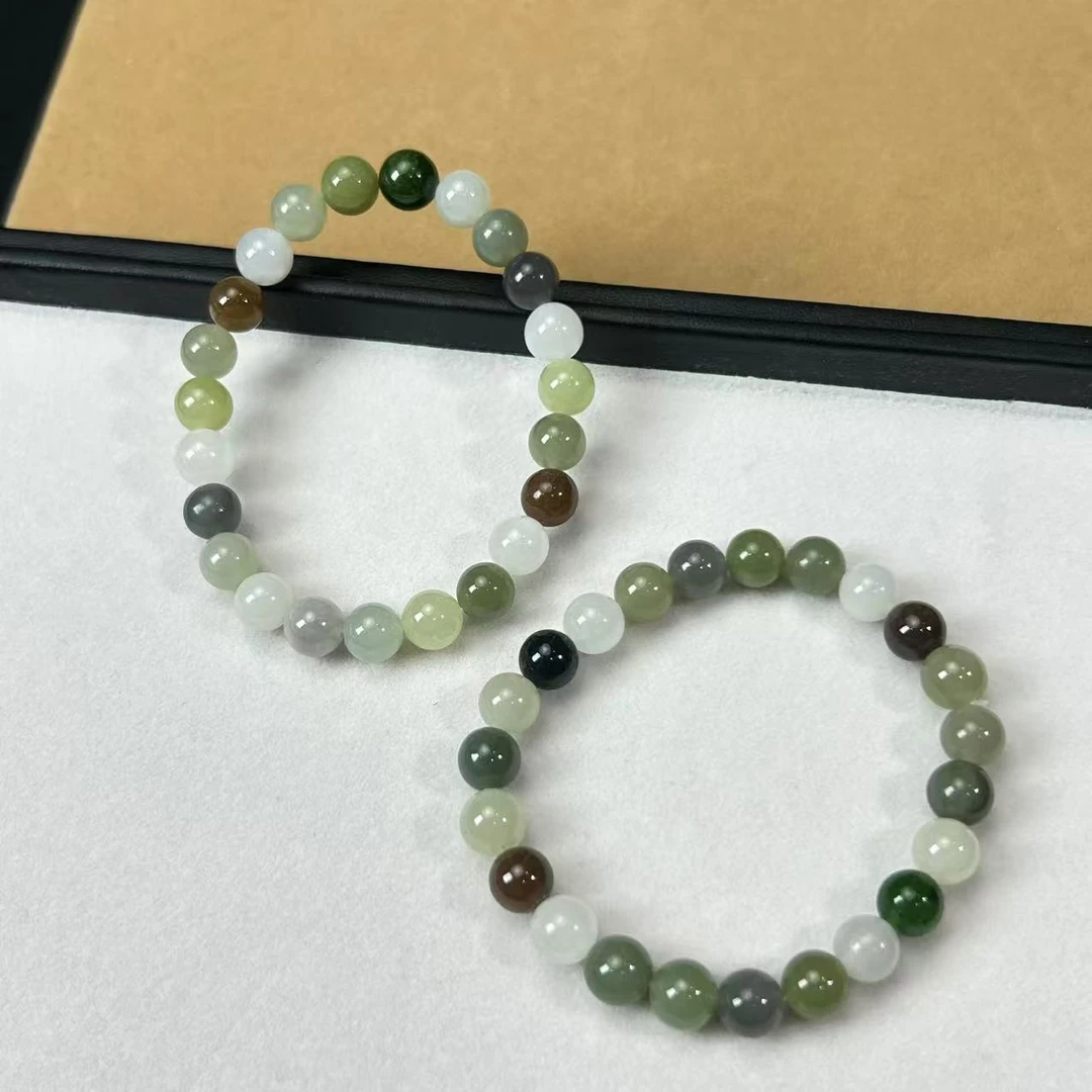 【睿泽鉴宝】和田玉多宝手串多样性发一7mm YLL0024