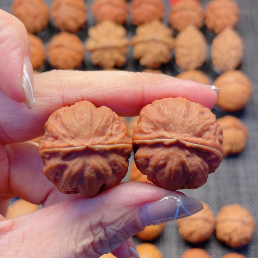 盘***票文玩核桃把件蜜桃元宝