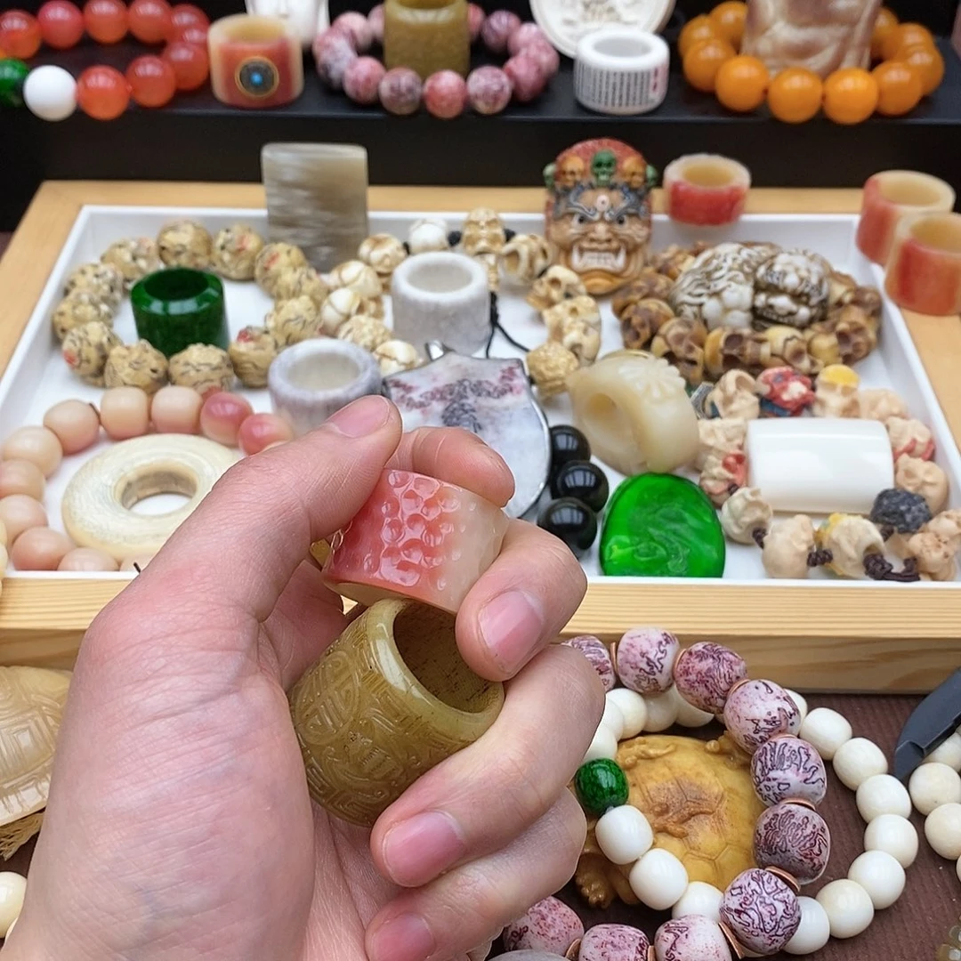 驼骨手串/手链轻****哥老灵骨扳指1255